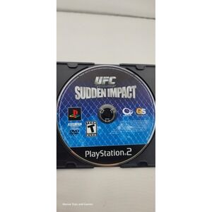 UFC Sudden Impact (Sony PlayStation 2, PS2, 2004) Disc Only Tested and Working‎